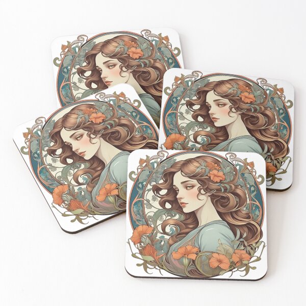 Item preview, Art Nouveau Painting designed and sold by likbatonboot.