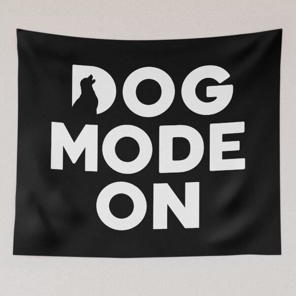Item preview, "Dog Lover's Dream: Dog Mode ON for National Dog Month 2024" designed and sold by artworkathome.
