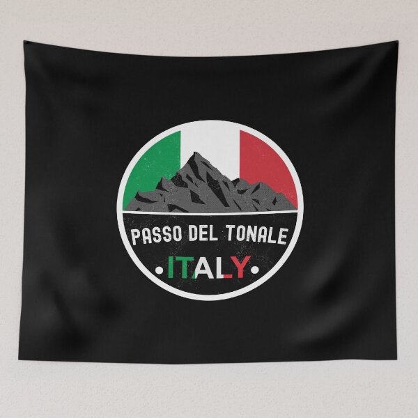 Item preview, Passo del Tonale in Italy, Motorcycle Vintage Souvenir designed and sold by Travelers Verse.