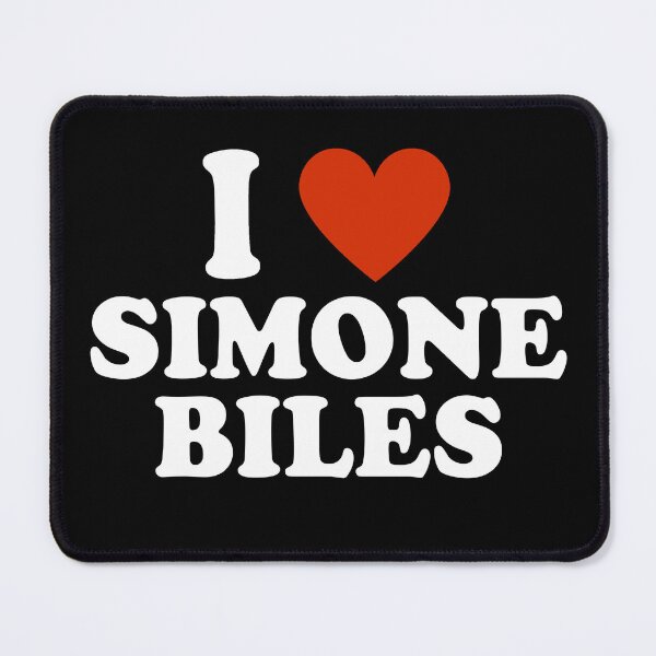 Item preview, Simone Biles Support - I Heart Simone Biles designed and sold by leafsquare.