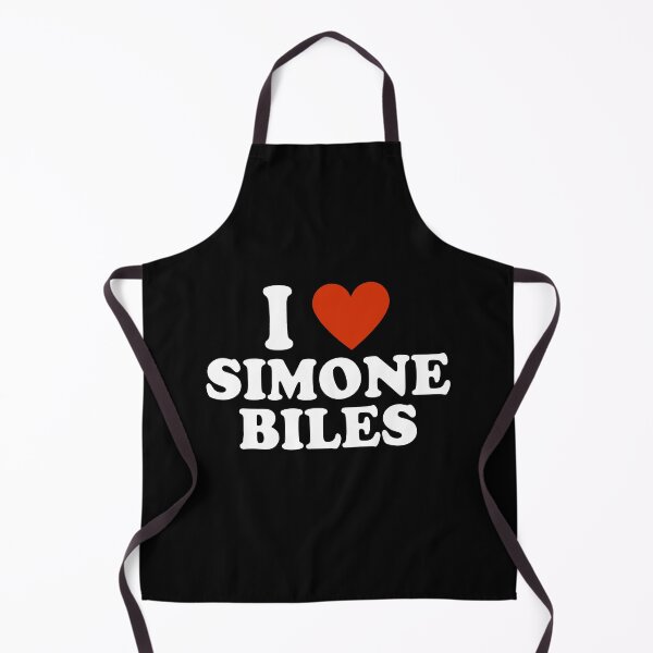 Artikelvorschau, Unterstützung für Simone Biles - I Heart Simone Biles entworfen und verkauft von leafsquare.