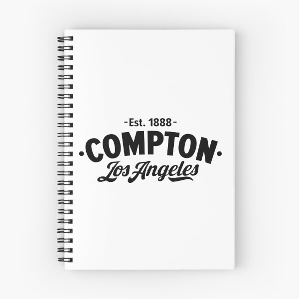 Artikelvorschau, Compton Los Angeles - Black Typographic Logo Design entworfen und verkauft von Boogosh.
