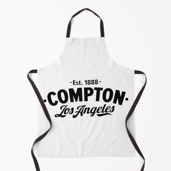 Item preview, Compton Los Angeles - Black Typographic Logo Design designed and sold by Boogosh.