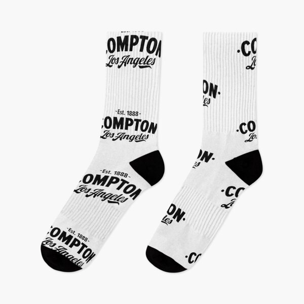 Item preview, Compton Los Angeles - Black Typographic Logo Design designed and sold by Boogosh.