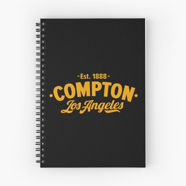 Artikelvorschau, Compton Los Angeles - Yellow Typographic Logo Design entworfen und verkauft von Boogosh.