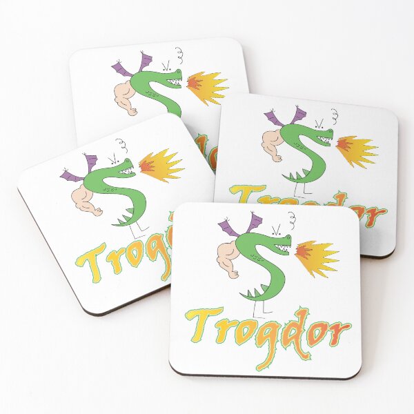 Item preview, Trogdor Dragon Logo designed and sold by GraphixKing999.