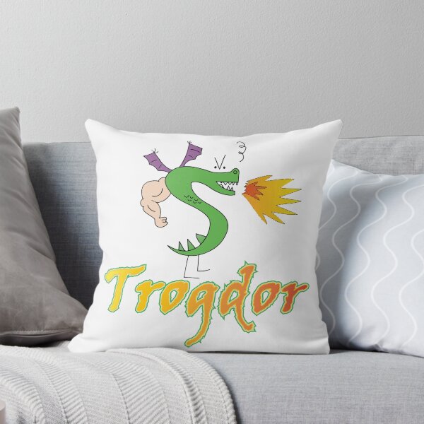 Item preview, Trogdor Dragon Logo designed and sold by GraphixKing999.