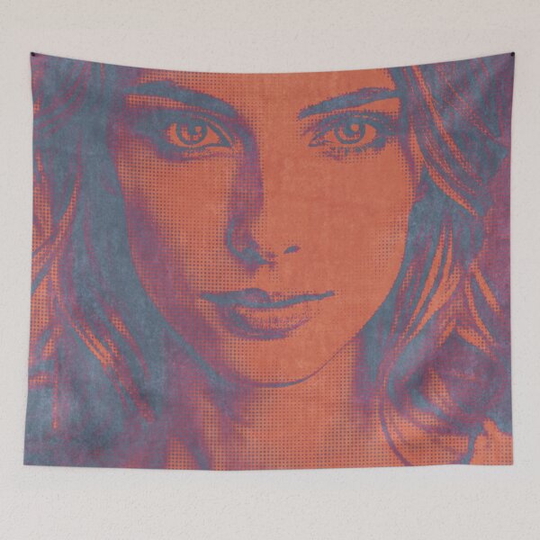 Item preview, Girl's Face designed and sold by NickTaroDesign.