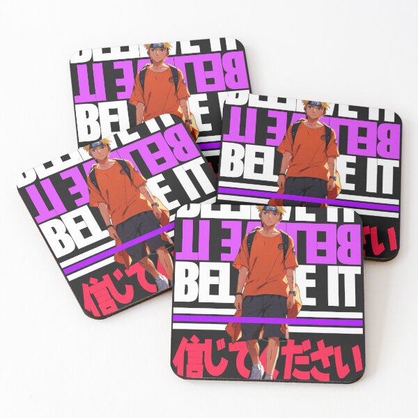 Item preview, believe it anime graphic t-shirt designed and sold by minimalizy.