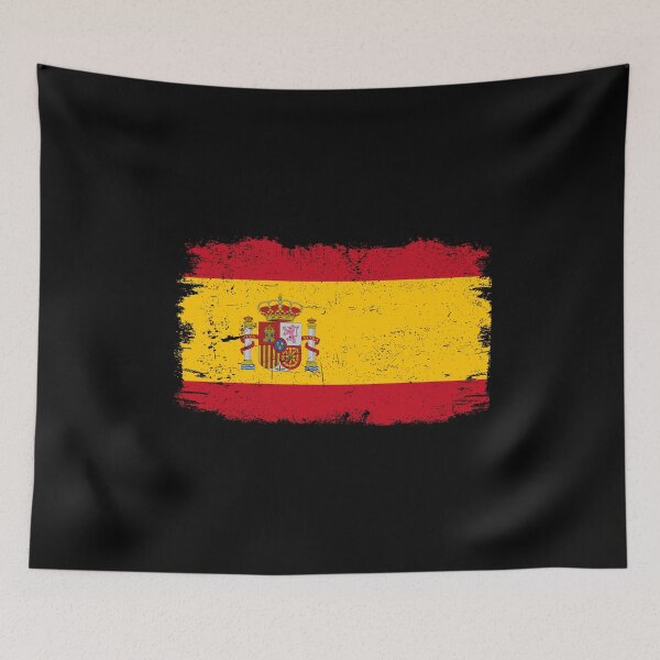 Item preview, Spain Country Flag Spain Tourist Flag Spain Team Flag designed and sold by farhanhafeez.