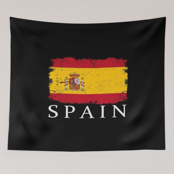 Item preview, Spain Country Flag Spain Tourist Flag Spain Team Flag designed and sold by farhanhafeez.