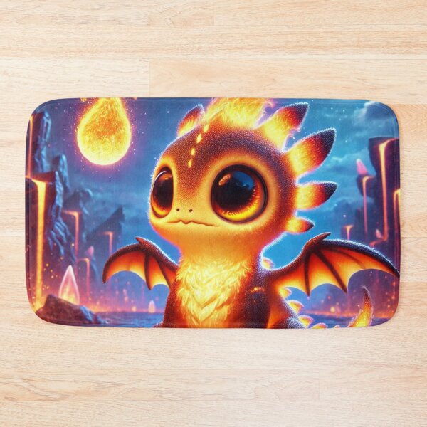 Item preview, Fiery Baby Dragon in Enchanted Land designed and sold by TeslaSt0re.