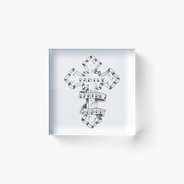 Item preview, Family Pride Honor Cross | Symbolic Family Values Design designed and sold by Mehmet Hanifi Ekşi.