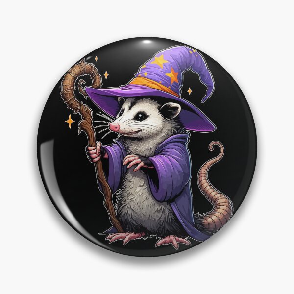 Item preview, Opossum Wizard Fantasy designed and sold by TomFrontierArt.