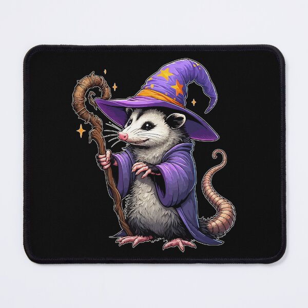 Item preview, Opossum Wizard Fantasy designed and sold by TomFrontierArt.