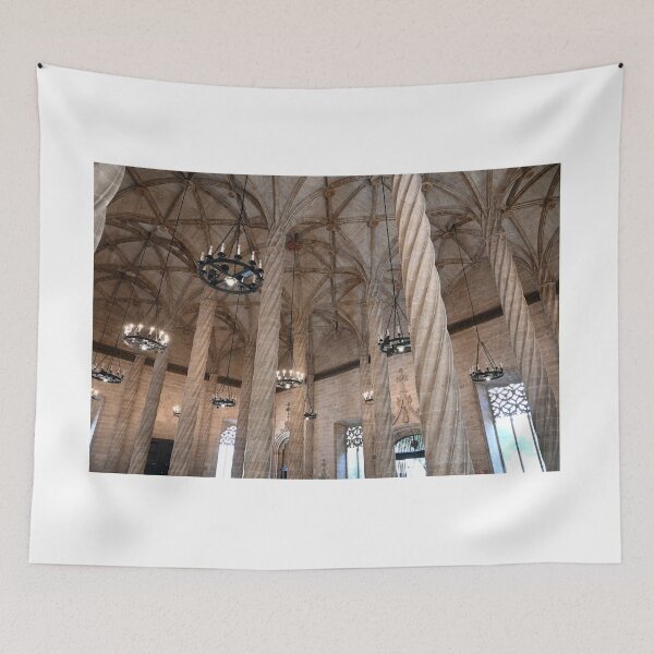 Item preview, The Llotja de la Seda Valencia Spain silk market interior designed and sold by goceris.
