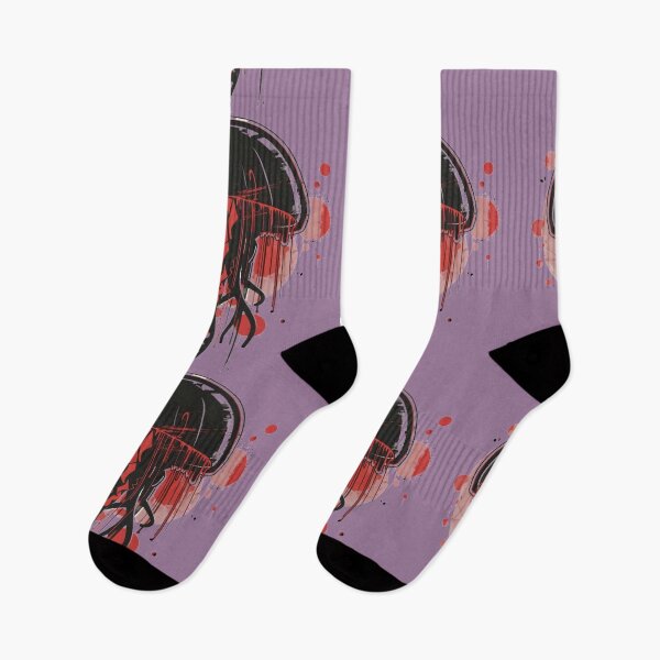 Item preview, Cyberpunk Jellyfish Sticker designed and sold by WaveVisions.
