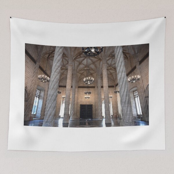 Item preview, The Llotja de la Seda silk market interior Valencia Spain  designed and sold by goceris.