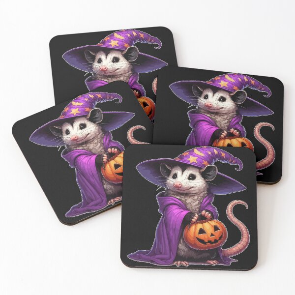 Item preview, Opossum Wizard Funny Halloween designed and sold by TomFrontierArt.