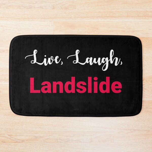 Item preview, Live, Laugh, Landslide Left Wing Politics designed and sold by Logo-A-GoGo.