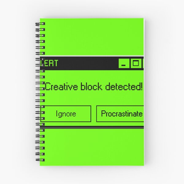 Item preview, Creative Block error - UX Designer | Graphic Designer | UI Designer Stickers designed and sold by PoshPixel.