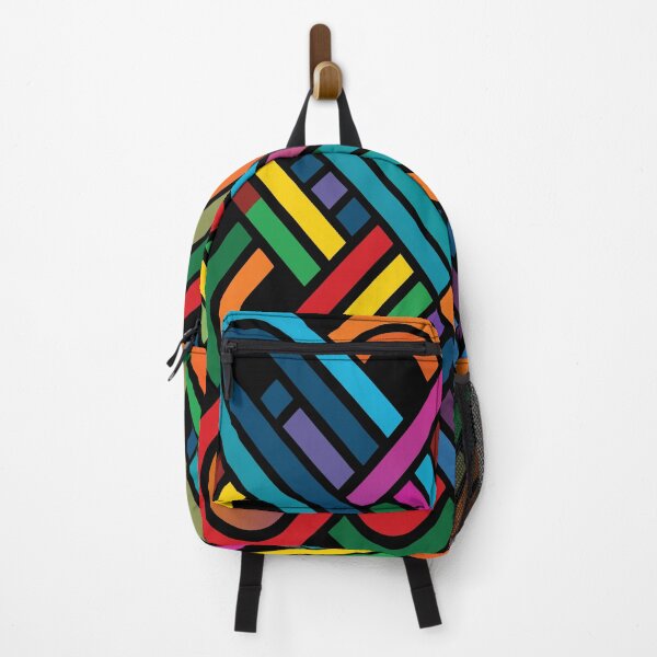 Item preview, Colorful Symphony - Geometric Interlace Art designed and sold by AgarutanPrint.