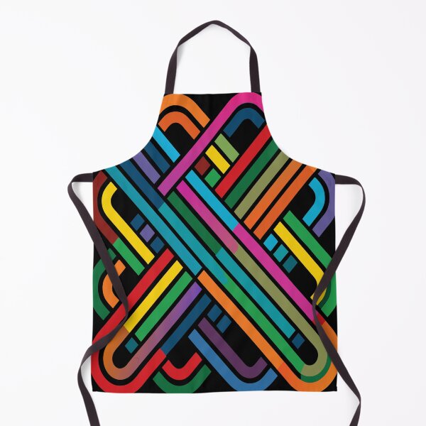 Item preview, Colorful Symphony - Geometric Interlace Art designed and sold by AgarutanPrint.