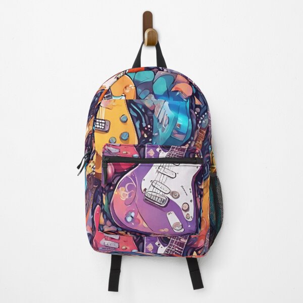 Item preview, Spectacular Colorful Guitar Pattern  designed and sold by DigiDreamyArt.
