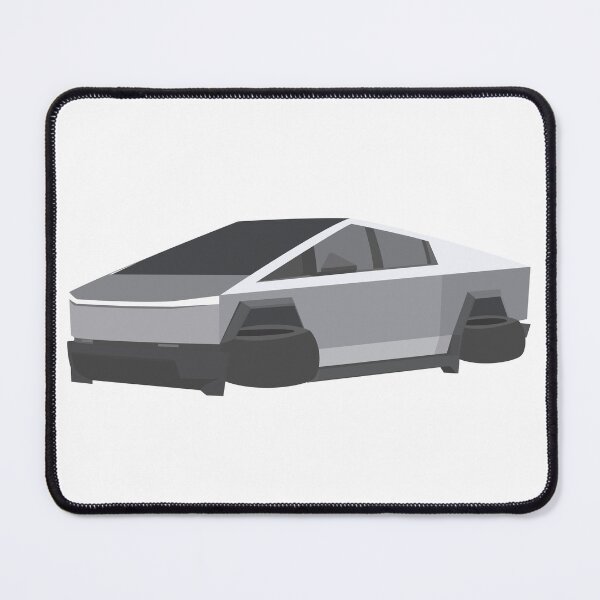 Item preview, Flying CyberTruck - tech | minimalist | tesla Stickers designed and sold by PoshPixel.