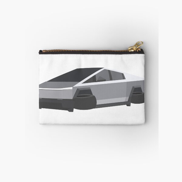 Item preview, Flying CyberTruck - tech | minimalist | tesla Stickers designed and sold by PoshPixel.