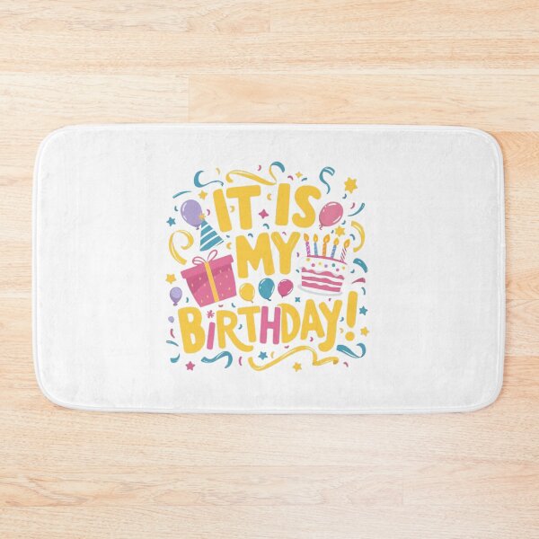 Item preview, Fun & Festive Birthday Celebration Design "İt is my birthday!" designed and sold by Colorful-Garden.