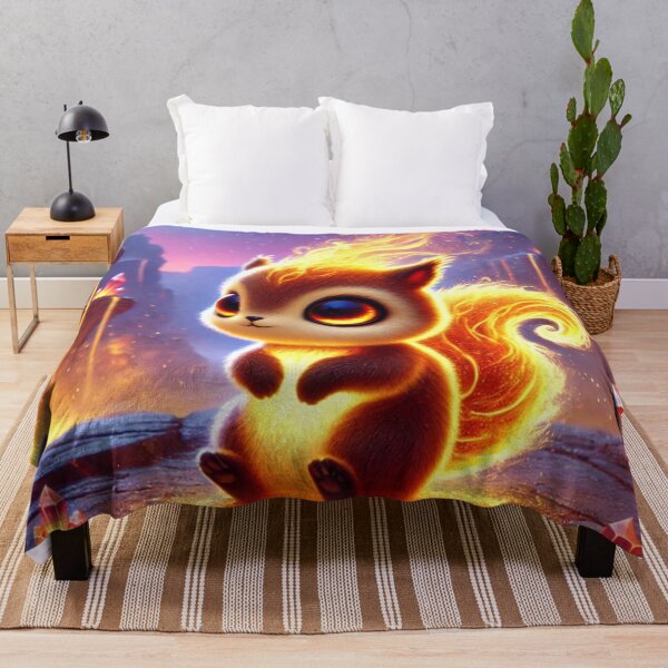 Item preview, Enchanted Fire Squirrel in Mystical Canyon designed and sold by TeslaSt0re.