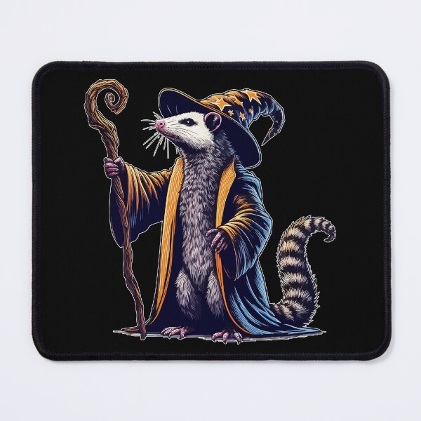 Item preview, Opossum Wizard Fantasy RPG Lover designed and sold by TomFrontierArt.