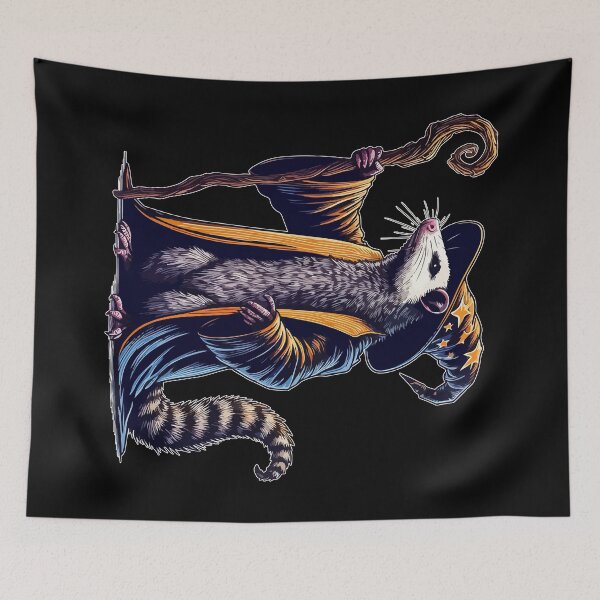 Item preview, Opossum Wizard Fantasy RPG Lover designed and sold by TomFrontierArt.