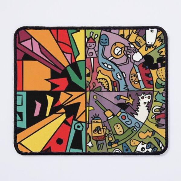 Item preview, Circle with abstract people and figures designed and sold by MargoMalej.