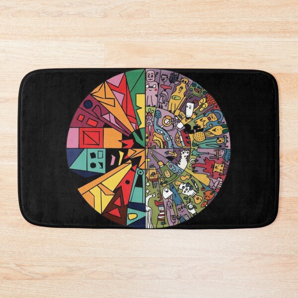 Item preview, Circle with abstract people and figures designed and sold by MargoMalej.