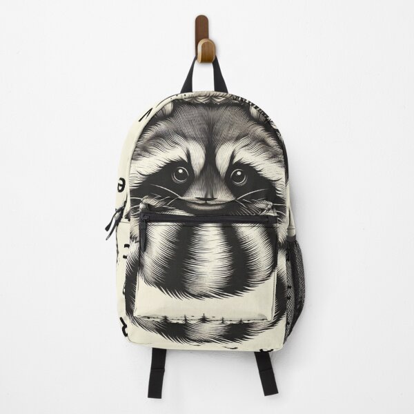 Item preview, Raccoon vintage style designed and sold by RetroNibylander.
