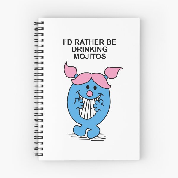 Item preview, Little Miss Id rather be drinking Mojitos designed and sold by Scat the cat.