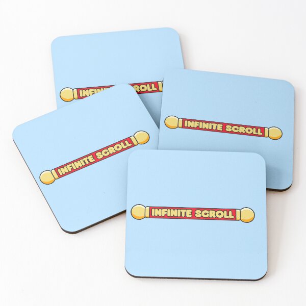 Item preview, infinite scroll - UX Designer | Product Designer | UI Designer Stickers designed and sold by PoshPixel.
