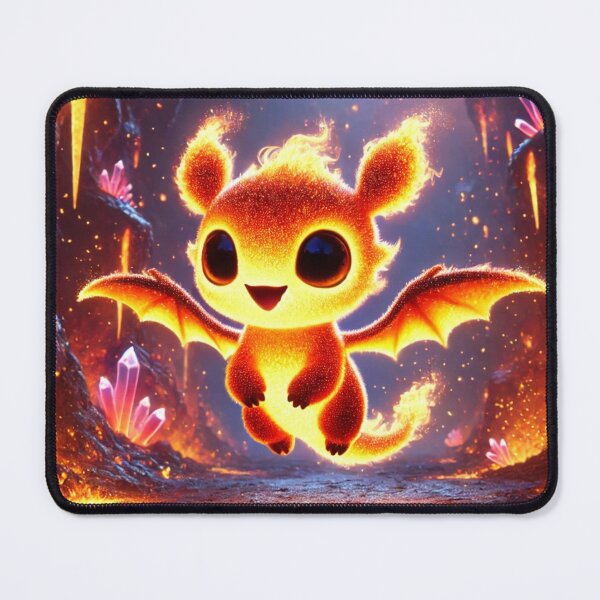 Item preview, Fiery Baby Dragon in Crystal Cave designed and sold by TeslaSt0re.