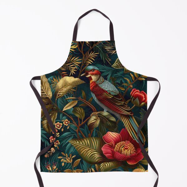 Artikelvorschau, Opulentes florales Vogelmuster entworfen und verkauft von mittie101.