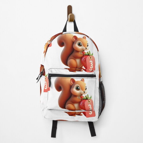 Item preview, squirrel - squirrel eating strawberries designed and sold by Constructive27.