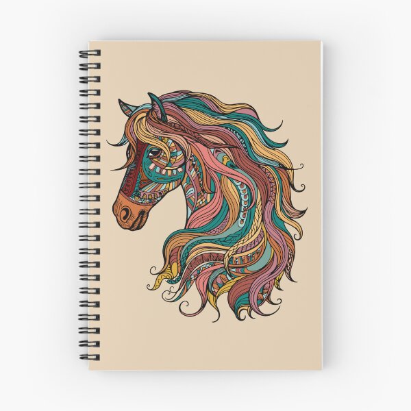 Item preview, Horse head, ethnic look designed and sold by FrauYviDesign.