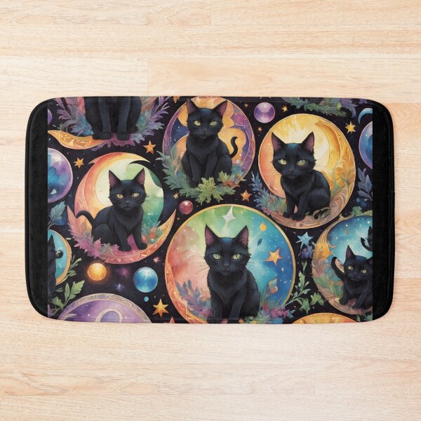 Item preview, Witchy Black Rainbow Cats designed and sold by Spellhorn13.