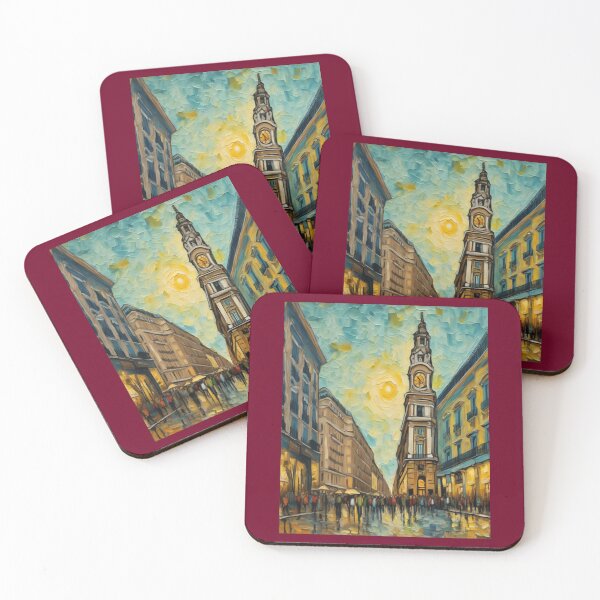 Item preview, The Heart of Madrid-Puerta del Sol designed and sold by Artisticanvas.