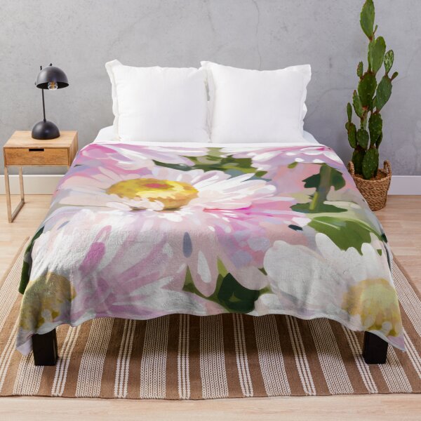Item preview, beautiful Daisy flower pattern watercolor whimsical. designed and sold by garden-secret.