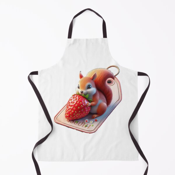 Item preview, squirrel - squirrel eating strawberries designed and sold by Constructive27.