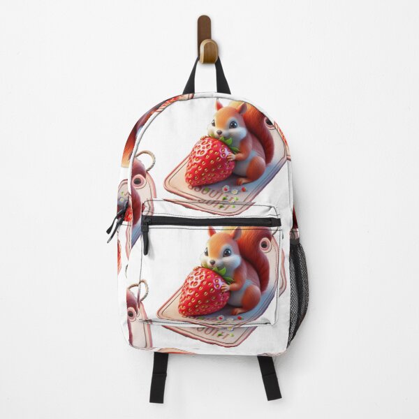 Item preview, squirrel - squirrel eating strawberries designed and sold by Constructive27.
