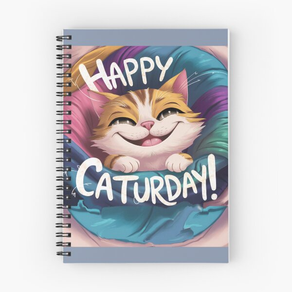 Item preview, Happy Caturday  designed and sold by Flirt-Teez.