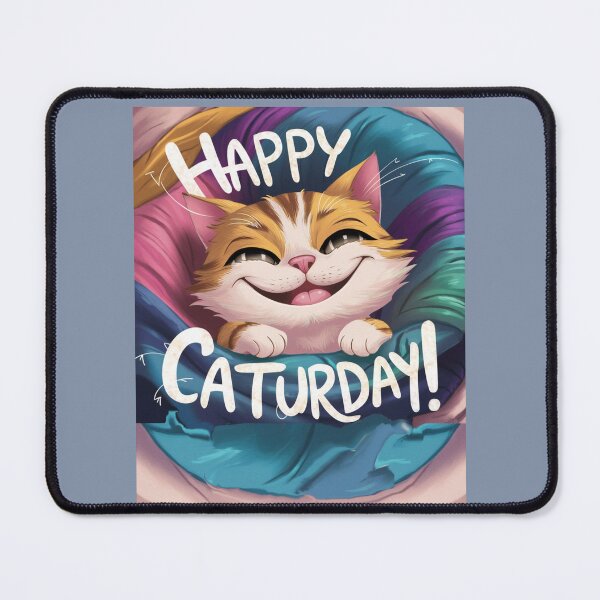 Item preview, Happy Caturday designed and sold by Flirt-Teez.
